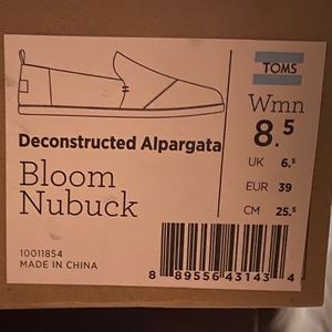 Deconstructed Alpargata Toms